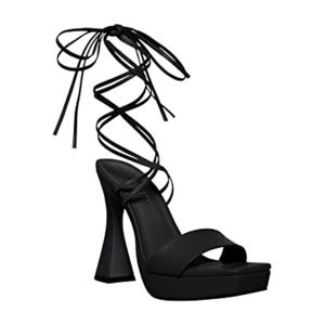 Madden Girl Zora Platform Puso with Tie up closure - NEW